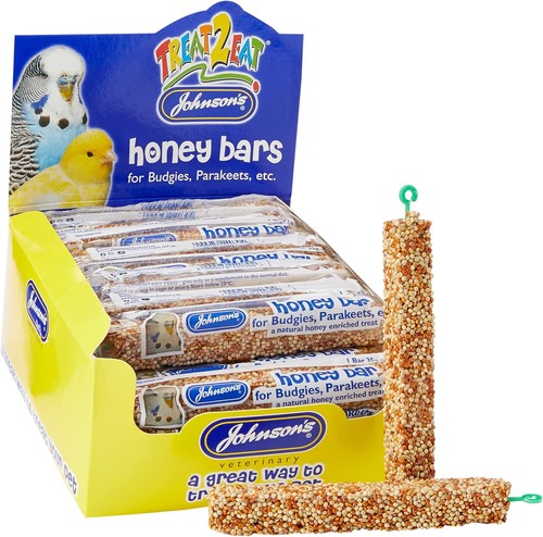 Johnsons budgie parakeet honey - johnsons,