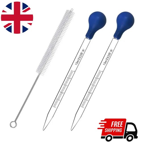 10ml glass pipette - 2x,