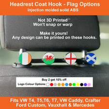 Headrest Coat Hook - Fits