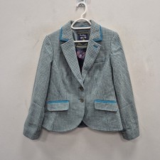 Boden Moon Blue Houndstooth
