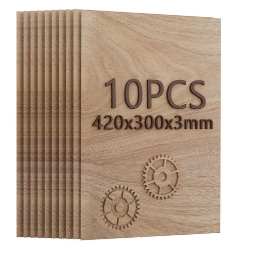 10pcs 3mm laser engraving - 10pcs,