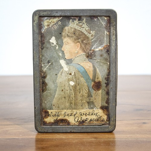 Ww1 queen alexandra gift tin - queen,