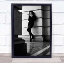 Woman Model Person Concrete