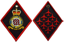 Royal Air Force Keyring - Red