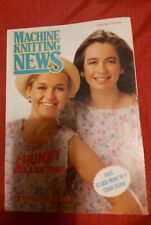 Machine Knitting News Chunky Collection Magazine -