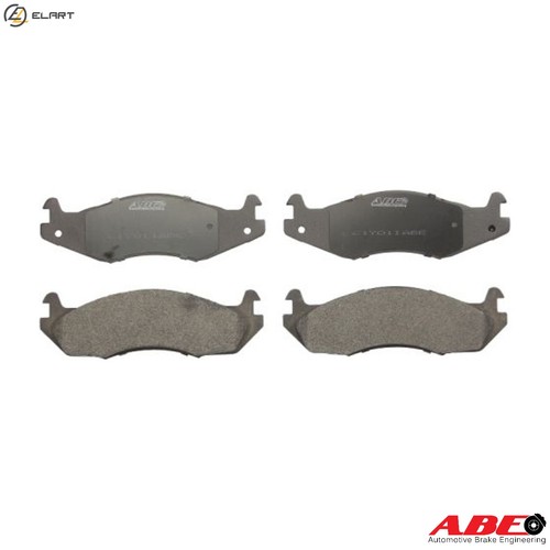 Brake pad set - set, disc