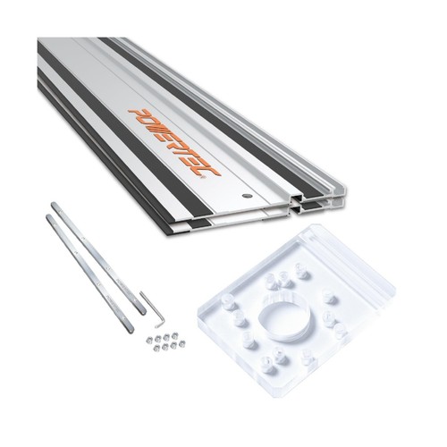 Powertec 110 track saw guide - powertec,