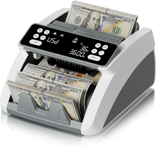Money counter machine with - money,