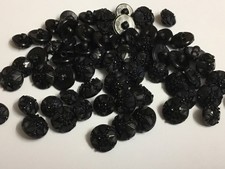 50 Black Flower Pattern Glossy