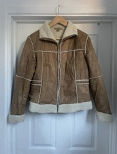 Women's Lux Camel Brown Biker