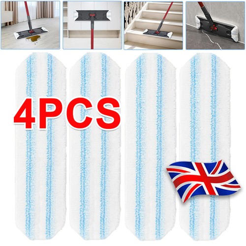 4pcs flat mop - flat, refill