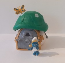 Vintage SMURFS - GREEN SMURF