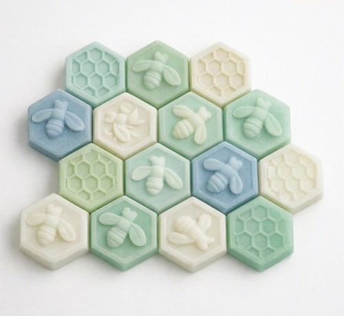 Honeycomb mini scented - honeycomb, soaps-