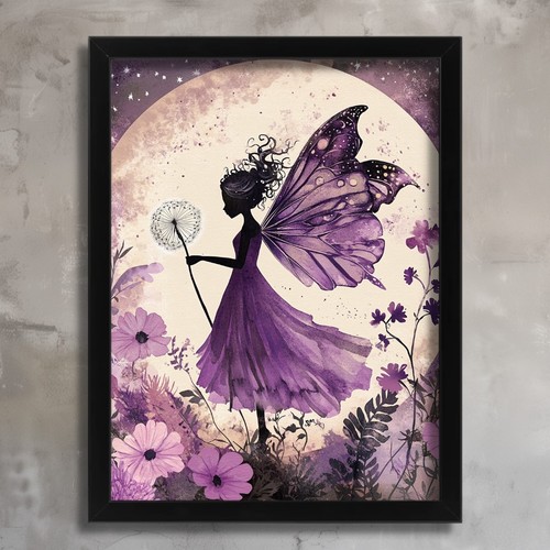Whimsical fairy wall art - whimsical,