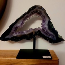 Amethyst Portal Ring On Stand