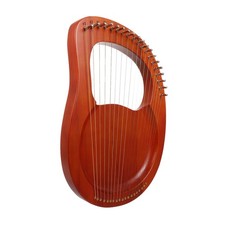  1 Set of Wooden Lyre Harp