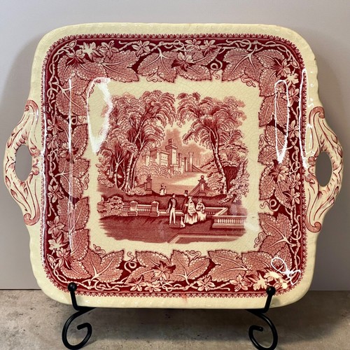 Vintage plate cake - vintage,