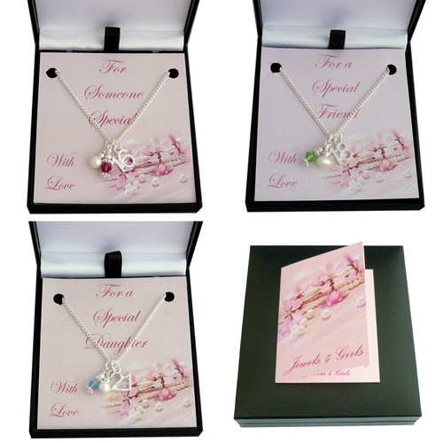 Birthstone necklaces gift for - birthstone,
