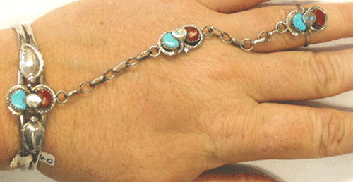 Sterling silver slave bracelet - sterling,