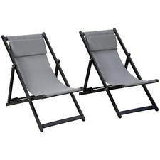 Set of 2 Folding Garden Beach