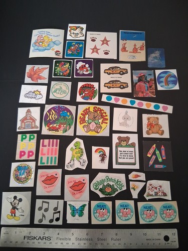 Vintage sticker lot - vintage,