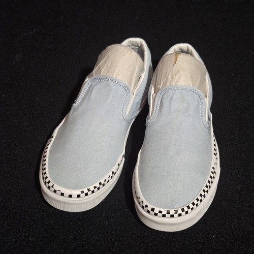 Vans baby blue - vans, checkered