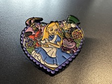 Alice in Wonderland Pin Badge