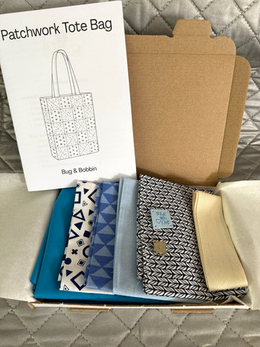 Make your own patchwork tote - make,