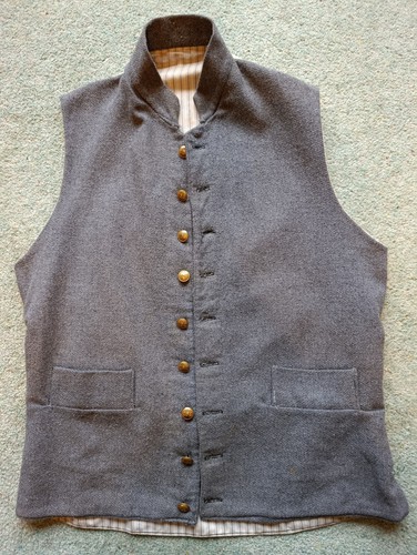 American civil war waistcoat - american,