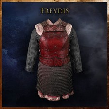 The Freydis SCA Leather Body Size 40-44" Oxblood