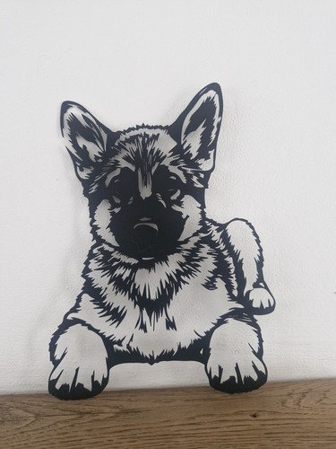 German shepherd puppy black - shepherd,