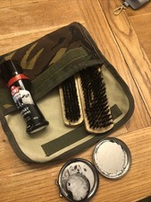 WebTex Web Tex Boot Care Kit Folding Kit Shoe Polish Brushes