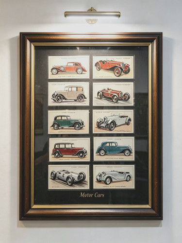 Framed vintage 1936 motor - 1936,