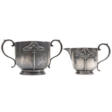 Arts Crafts Mappin Webb Silver