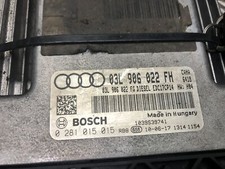 AUDI A6 C6 S LINE 2009-2011 2.0 TDI ENGINE ECU (AUTO CAR) 03L906022FH - CAH CAHA