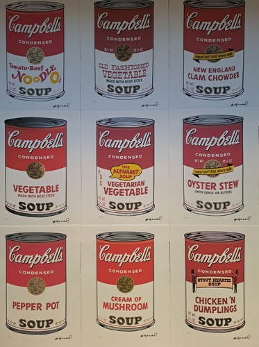 Andy warhol signed - signed, set