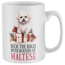 Funny Maltese Shih Tzu