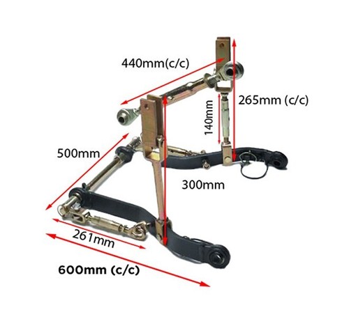 Point linkage kit cat - 3,