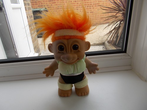 Russ troll with - orange, hair