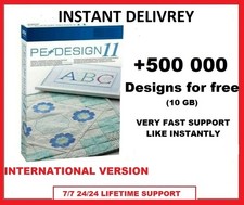 Brother Pe Design 11 - Embroidery Digitizing⭐ INSTANT DELIVREY⭐LIFETIME LICENSE⭐