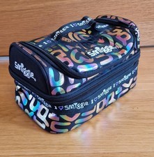 “I Love Smiggle” Iridescent Lunch Bag/box, Multicolored, 2 Zip Departments