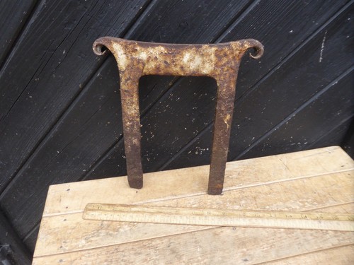 Antique victorian iron boot - antique,