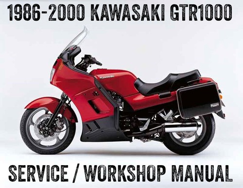 1986 2000 kawasaki gtr1000 - kawasaki, gtr
