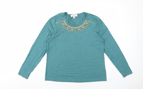 Afibel womens green - green, viscose