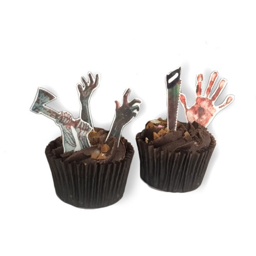 Cake toppers halloween horror - halloween,