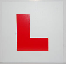 L PLATE HARD PLASTIC MOTORCYCLE LEARNER LEGAL L PLATE MOTORCYCLE SCOOTER 