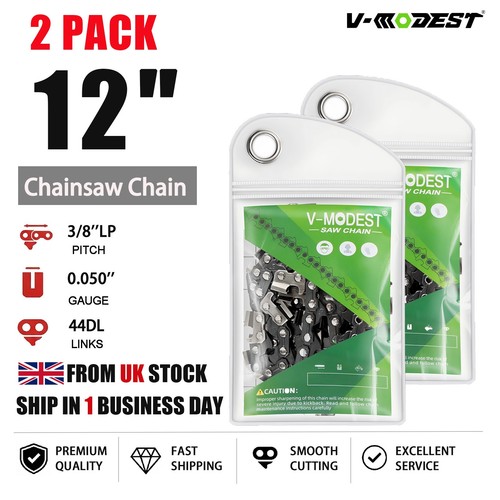 2pack fullchisel chainsaw - 12'',
