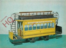 Picture Postcard:-DOUBLE-DECK TRAMCAR TRAILER, 1879 [SCIENCE MUSEUM]