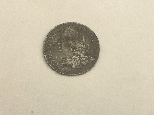 George shilling 1757 - ii,,