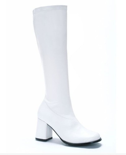 White 70s gogo - white,